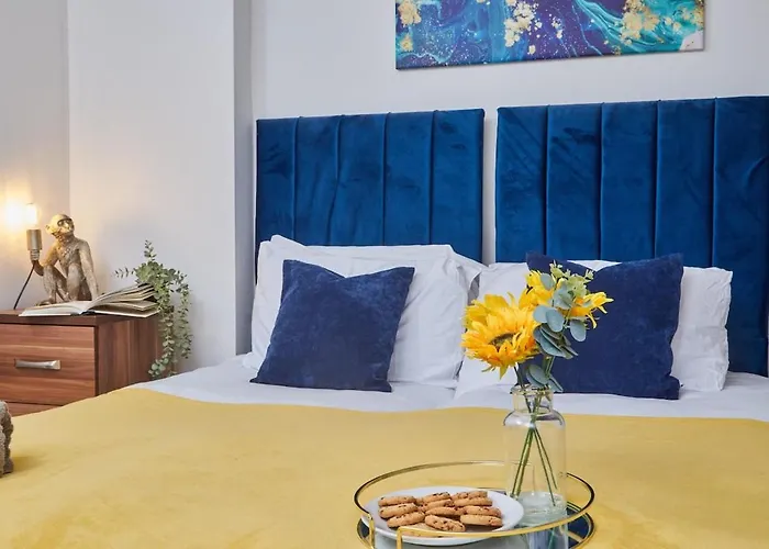 - 4 Beds - Balcony - Wifi - Yorksha 利兹